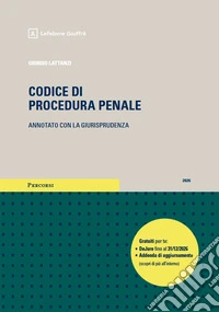 Codice di procedura penale annotato con la giurisprudenza. Esame avvocato 2026 libro