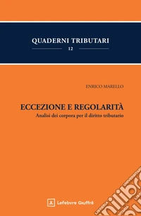 Eccezione e regolarità libro