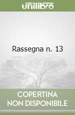 Rassegna n. 13 libro