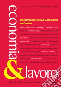 Economia & lavoro (2020). Vol. 2 libro