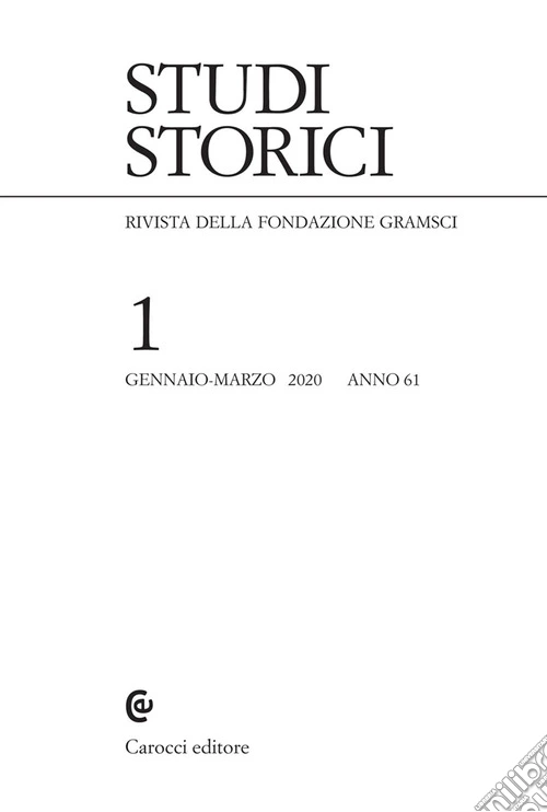 Studi storici (2020). Vol. 1