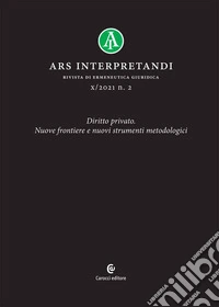 Ars interpretandi (2021). Vol. 2 libro