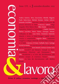Economia & lavoro (2022). Vol. 3 libro