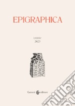 Epigraphica (2023). Vol. 1-2 libro