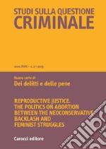 Studi sulla questione criminale (2023). Vol. 2 libro