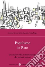 Populismo in rete. Un'analisi della comunicazione dei politici italiani