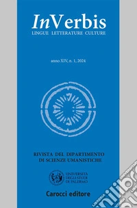 Inverbis. Lingue letterature culture (2024). Vol. 1 libro