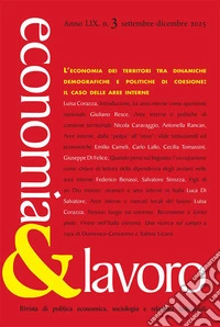 Economia & lavoro (2025). Vol. 3 libro