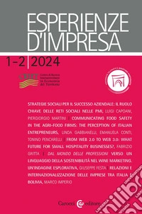 Esperienza d'impresa (2024). Vol. 1-2 libro