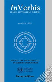 Inverbis. Lingue letterature culture (2025). Vol. 1 libro
