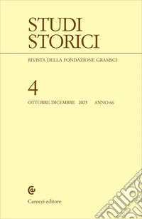 Studi storici (2025). Vol. 4 libro