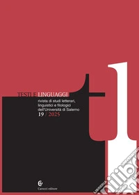 Testi e linguaggi (2025). Vol. 19
