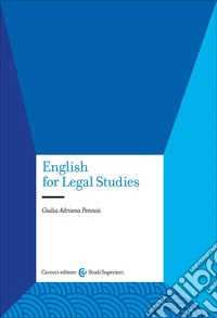 English for legal studies libro