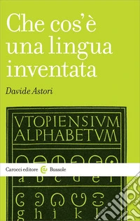 Che cos'è una lingua inventata libro
