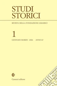 Studi storici (2026). Vol. 1 libro