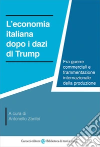 L'economia italiana dopo i dazi di Trump. Fra guerre commerciali e frammentazione internazionale della produzione libro