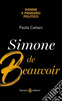 Simone de Beauvoir libro