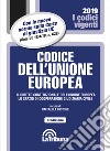 Codice dell'Unione Europea libro