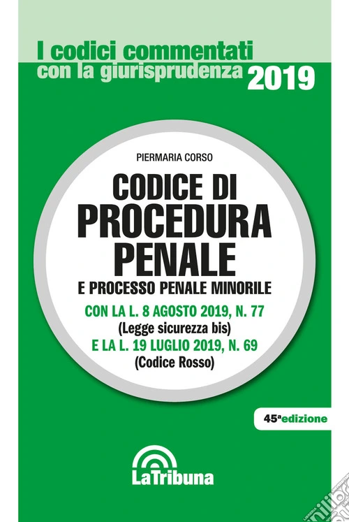 Codice di procedura penale e processo penale minorile