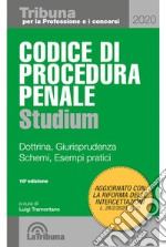 Codice di procedura penale Studium. Dottrina, giurisprudenza, schemi, esempi pratici libro