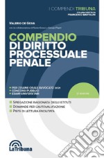 Compendio di diritto processuale penale libro