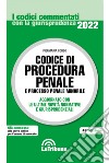 Codice di procedura penale e processo penale minorile libro
