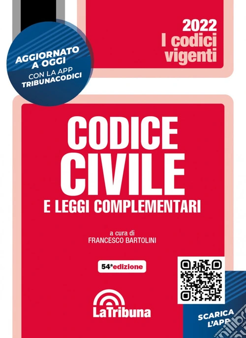 Codice civile e leggi complementari. Con App Tribunacodici