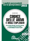 Codice delle armi e degli esplosivi libro