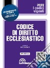 Codice di diritto ecclesiastico libro di Moneta P. (cur.)