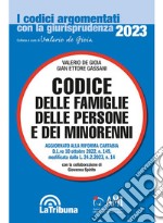 Codice delle famiglie, delle persone e dei minorenni libro