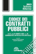 Codice dei contratti pubblici libro