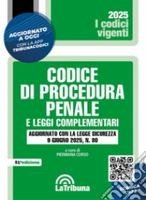 Codice di procedura penale e leggi complementari
