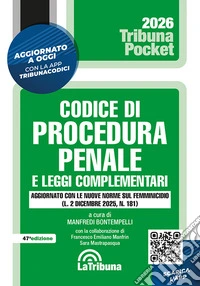 Codice di procedura penale e leggi complementari libro