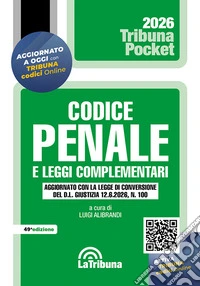 Codice penale e leggi complementari