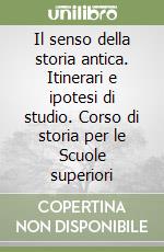 Il senso della storia antica. Itinerari e ipotesi di studio. Corso di storia per le Scuole superiori libro