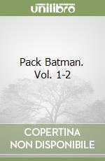 Pack Batman. Vol. 1-2 libro