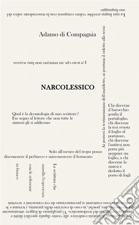 Narcolessico libro