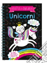 Unicorni. Gratta & colora. Ediz. a spirale. Con gadget libro