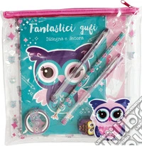 Fantastici gufi. Disegna e decora. Ediz. a colori. Con gadget libro