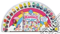 Kawaii. Gioca, disegna e colora. Con adesivi. Ediz. a colori. Ediz. a spirale. Con gadget libro