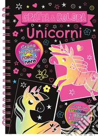 Gratta e colora. Unicorni. Ediz. illustrata. Con matita di legno libro