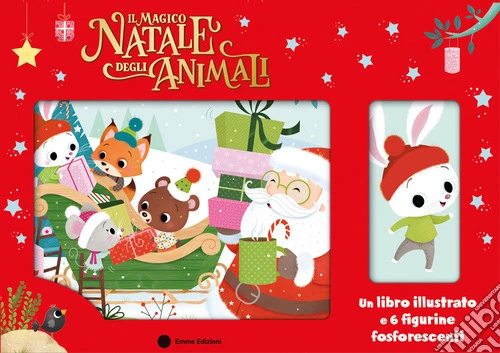Il magico Natale degli animali. Ediz. illustrata. Con 6 sagome staccabili
