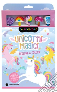 Unicorni magici. Ediz. illustrata. Con 5 gomme per cancellare. Con 5 matite libro