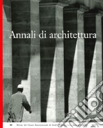 Annali di architettura (2018). Vol. 30 libro