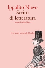 Scritti di letteratura libro