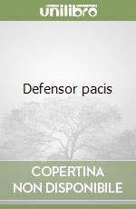 Defensor pacis libro