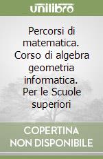 Percorsi di matematica. Corso di algebra geometria informatica. Per le Scuole superiori libro