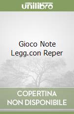 Gioco Note Legg.con Reper libro