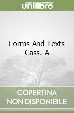 Forms And Texts Cass. A libro
