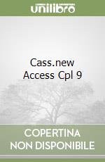 Cass.new Access Cpl 9 libro